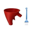 thumbnail image 2 of 1Pcs Flour Funnel For Stand Mixer With Cleaning Brush 5 Colors Styles Dry Ingredient Pouring Funnel For And More Baking, 2 of 4
