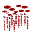 thumbnail image 5 of QSTDGVPW Chinese New Year Ceiling Decoration Lunar New Year Party Supplies for Office 10PCS, 5 of 8