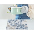 thumbnail image 4 of Unique Bargains Set of 4 Farmhouse Polyester Placemats for Dining Table Decor Blue-Brown, 4 of 6