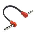 thumbnail image 1 of Cable de Pedal de efecto CUTICAT 1/4 ángulo recto 20cm rojo, 1 of 7