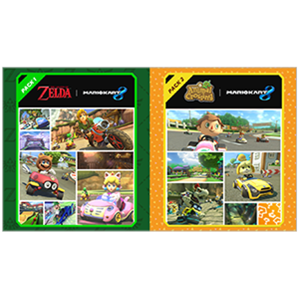 Mario Kart 8 DLC Pack 1 & 2 Bundle,Wii U, Nintendo