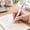 Blue, variant on Decorative Hourglass Gel Pen, Rotating Barrel Journal Pen, Lightweight Writing Stationery for Home Office and Meeting Notes