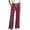 011Wine, variant on Hvogkswy Cotton Pajama Pants Women, Loose Straight Elastic High Waist Lounge Pants Thin Comfy Plaid Home Pajama Pants with Pockets