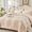 Beige, variant on BDEUS Full Comforter Set 5 Pieces,Comforter Set,Bed in a Bag, Bedding Set with Comforter,Fitted Sheet,Flat Sheet,Pillowcase, All Season