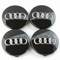 thumbnail image 3 of Capuchons de Centres de Roue Audi - Lot de 4 pour Emblèmes de Navigation Automobile, 3 of 5