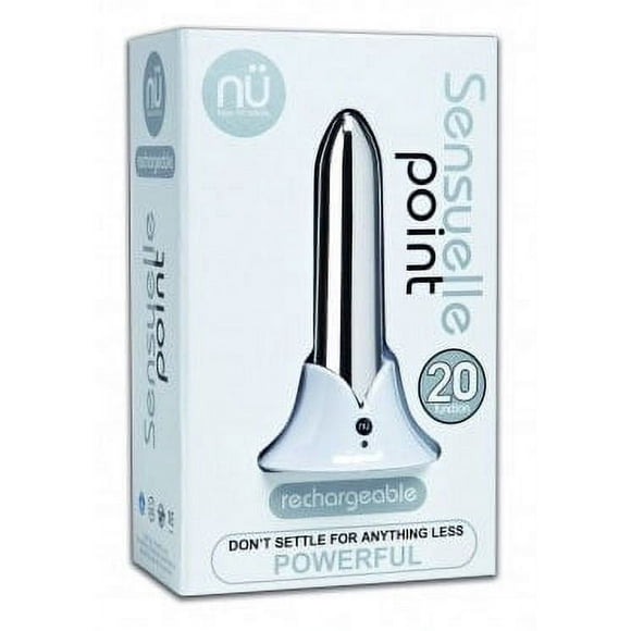 Nu Sensuelle Balle Vibrante à 20 Fonctions, Argent