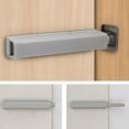 thumbnail image 3 of Cabinet Door Hardware ABS Damper Buffer Soft Quiet Closer Door Bouncer Door Stopper Cabinet Catches Cabinet Door Suction GREY, 3 of 8