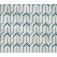 thumbnail image 4 of oneOone Coton Flex Foncé Bleu Sarcelle Tissu Flèche Géométrique Robe Tissu Tissu Imprimé par la Cour 40 Pouces de Large, 4 of 4