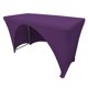 thumbnail image 1 of LA - Mantel rectangular de licra con espalda abierta, 48 x 30 x 30 pulgadas, morado LA Linen TCSpandex_OB48x30x30_PurpleX23, 1 of 1