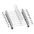 thumbnail image 1 of Gancho Para Ropa Remera Con Clips plata 10 Pzas, 1 of 5
