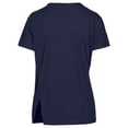 thumbnail image 3 of Women's Levelwear Navy Cleveland Indians Influx Cooperstown Core Logo T-Shirt, 3 of 3