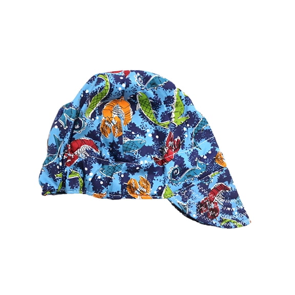 TELOLY Welding Cap Flame Retardant Sweat Absorption Soldering Equipment Head Protective Welding Hat for Water Sports Training Hiking A
