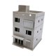 thumbnail image 2 of Casa japonesa en miniatura a escala 1/64, maqueta de ferrocarril para pintar. 11.7CMX15.9CMX20.4cm, 2 of 9