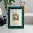 thumbnail image 4 of Printed Embellished Bookplate I - Framed Print w/glass - Ocean Blue, 4 of 6