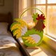 thumbnail image 5 of Cesta de Pascua para s con diseño de gallo – Bolsa de huevo de gallina no tejida para niños y niñas, Bombones portátiles y bolsa de regalo, 5 of 8