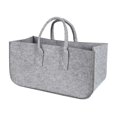 thumbnail image 2 of 1 bolsa de almacenamiento de fieltro, organizador de juguetes de contenedores de almacenamiento de ropa | bolsas de almacenamiento plegables Afortunado Sencillez, 2 of 3