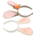 thumbnail image 1 of 2Pcs Easter Bunny Headbands Adorable Rabbit Ear Headbands Easter Bunny Ear Hairbands Decors, 1 of 8
