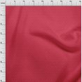 thumbnail image 3 of oneOone Cotton Flex Bright Red Fabric Dots Quilting Supplies Print Sewing Fabric By The Yard 40 Inch Wide, 3 of 4