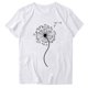 thumbnail image 5 of Fiudx Liquidación de Ofertas Flash Top de Manga Corta para Mujer, Informal, con Cuello Redondo, Estampado Sexy de Verano, Regular, 5 of 5