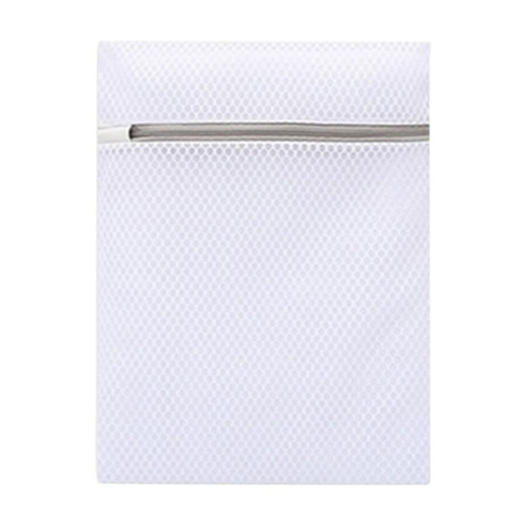 Bolsa de lavandería de malla para suéteres, ropa interior, sujetadores, delicados | Red de poliéster alveolar de alta resistencia | Cremallera resistente a la oxidación | Protege la ropa en la
