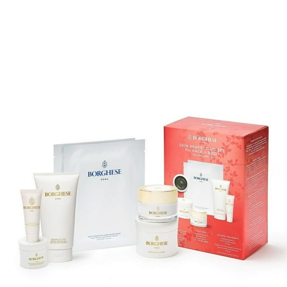 Borghese Roma Skin Perfecting For Face Body 7 Piece BestSeller Set