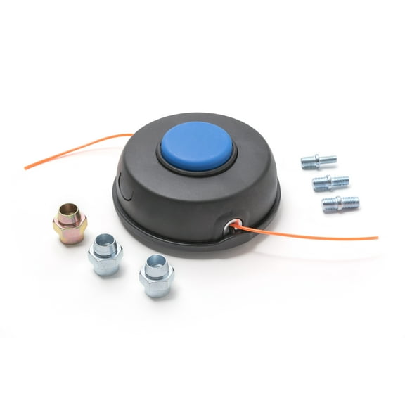 Terre Products, Trimmer Head Replacement Compatible with Husqvarna and Other Weed Eater Brands, Bump Feed String Trimmer Head, 5 Inch Diameter, Line Sizes .065" .08" .095" .105" and .120"