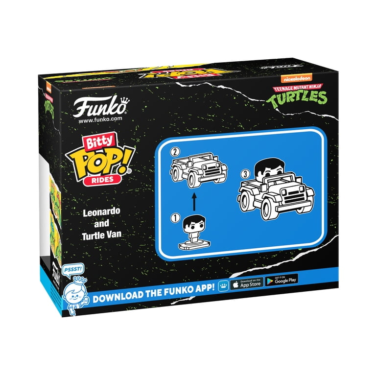 Funko, POP! Ride, Teenage Mutant Ninja Turtles Leonardo and Turtle