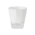 thumbnail image 2 of Self-Watering Planter Pot with Water Reservoir and Wicking Rope, White Resin Plastic Indoor/Outdoor Flower Pot for Low-Maintenance Houseplants, 2 of 9