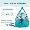 thumbnail image 7 of Wildkin Kids Overnighter Duffel Bag for Boys & Girls, Features Two Carrying Handles and Removable Padded Shoulder Strap (Team Spirit), 7 of 7