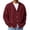BL41_Wine, variant on Resicozy Mens Cardigan Sweater Waffle Knit Long Sleeve Cardigan Open Front Lightweight Casual Button Down Cardigan Black M