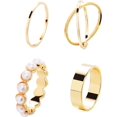 thumbnail image 2 of HAHDAXIA Stocking Stuffers for Teens Gold Stackable Rings Set for Women Vintage Knuckle Rings for Teen Girls Midi Rings Pack Statement Bohemian Stacking Rings for Women Multiple Rings Pack, 2 of 5