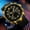 black gold, variant on Men's Digital Sports Watch - Dual Display with Snooze Alarm, Waterproof Outdoor Chronograph with Calendar, Multi-Function Sport Watch for Hiking & Camping