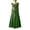 Green, variant on SRZYMJ Women's Elegant Corset Dress with Waist Tie Ruffled Wide Strap Sleeveless Summer Dress M