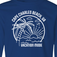 thumbnail image 4 of Inktastic Summer Vacation Mode Cape Charles Beach Virginia Long Sleeve Youth T-Shirt, 4 of 5
