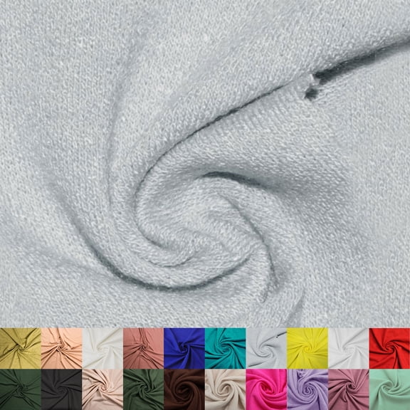 60" Wide Crepe Viscose Spandex Fabric by the Yard, 220 GSM, Medium-weight - Soft 2-Way Stretch Fabric for Dresses, Pants, Tops, Costumes & DIY Sewing Projects