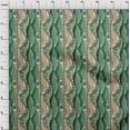 thumbnail image 4 of oneOone Viscose Jersey Green Fabric Floral Sewing Craft Projects Fabric Prints By Yard 60 Inch Wide, 4 of 5