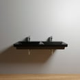 thumbnail image 4 of Ws Bath Collections Luxury 120.01 BM Luxury 47" Rectangular Ceramic Drop In Or Wall, 4 of 5