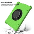 thumbnail image 5 of Dteck Kids Case for Lenovo Tab M10 Plus 10.3 Inch TB-X606F/TB-X606X, Heavy Shockproof Case Kids Friendly Cover with Shoulder Strap/Handle Stand for Lenovo Tab M10 FHD Plus 2020, Green, 5 of 6