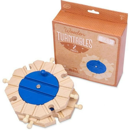 Train Track Turntables, Pack of 2