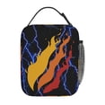 thumbnail image 3 of Prestonplayz Portable Lunch Bag, Insulated Lunch Box Reusable Lunch Totes Bag For Camping Hiking Travel Picnic, 3 of 8