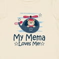 thumbnail image 4 of Inktastic Mema Loves Me Grandson Bear Boys Baby T-Shirt, 4 of 5