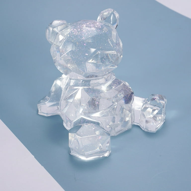 Resin Teddy Bear Mold Silicone  Silicone Molds 3d Teddy Bears