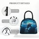 thumbnail image 4 of Easygdp Ice Blue Ocean Cute Dolphin Bolsa de Almuerzo Insulada Grande, Forro de Aluminio, Diseño Espacioso, a Prueba de Fugas, Ideal para Trabajo, Picnics, Viajes y Actividades al Aire Libre, 4 of 6