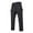 #Black, variant on DPTALR Men's Solid Color Elastic Waist Drawstring Multi Pocket Workwear Pants,BlackS