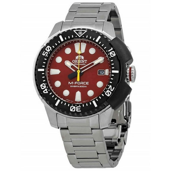 Orient Reloj de Buceo Automático M-Force AC0L 70.º Aniversario RA-AC0L02R00B para Hombre, Fabricado en Japón, Resistente Al Agua hasta 200 M.