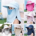 thumbnail image 3 of Hat Sunshade Cap Ride Sunscreen Cap Face Ultraviolet Hat Sun Hat Man Hat, 3 of 7