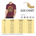 thumbnail image 5 of Leveling Up To Big Bro Again Men'S Basic Short Sleeve T-Shirt Burgundy Xx-Large, 5 of 5