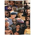 thumbnail image 3 of Blanket Derek Morgan Soft and Comfortable Wool Fleece Throw Blankets Gift for Home Decoration Sofa Office car Camping Yoga Travel Home Decoration Cozy Plush Beach, 3 of 6