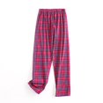 thumbnail image 4 of 100% Cotton women's Pajama set, Plaid Pajama, Flannel Pajama set, Buffalo plaid, 4 of 7