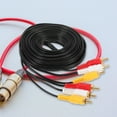 thumbnail image 1 of Raindrops Video Audio Cable Audio Cable Copper Coated Steel 1Set For DVD Player, 1 of 6